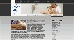 Desktop Screenshot of consultphysio.com